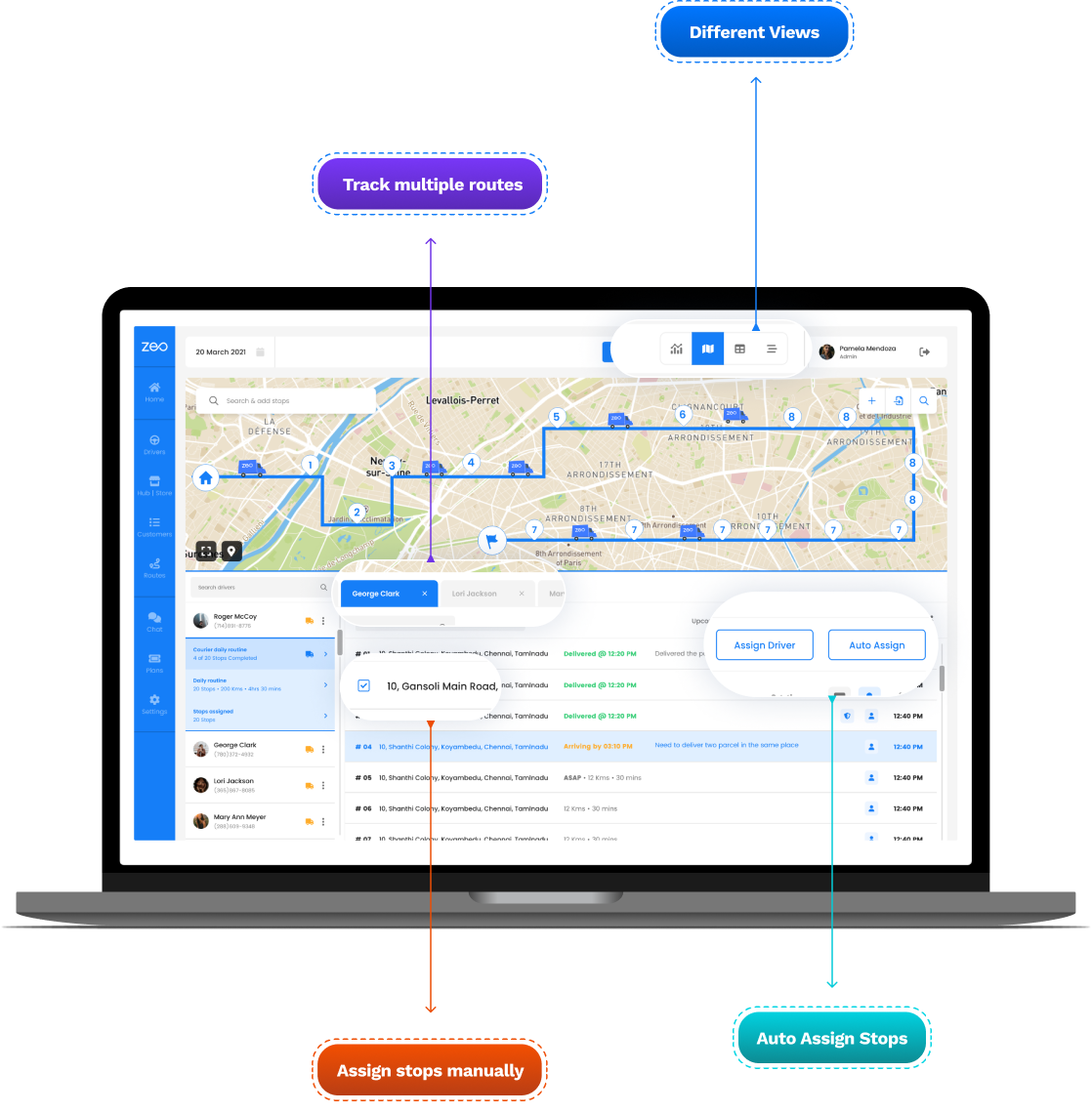 Fleet Routee Planner, Zeo Route Planner