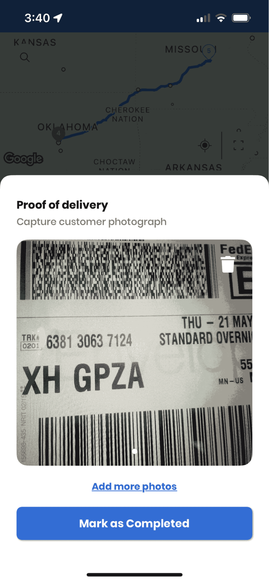 How to enable Proof of Delivery in the Zeo Route Planner, Zeo Route Planner