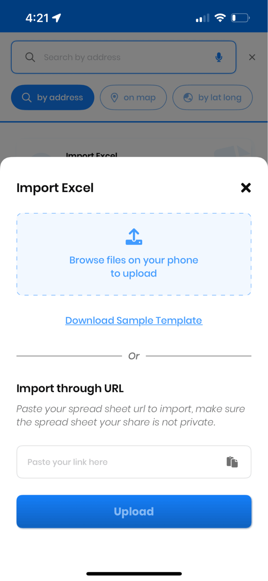 How To Import Excel in Zeo Route Planner, Zeo Route Planner