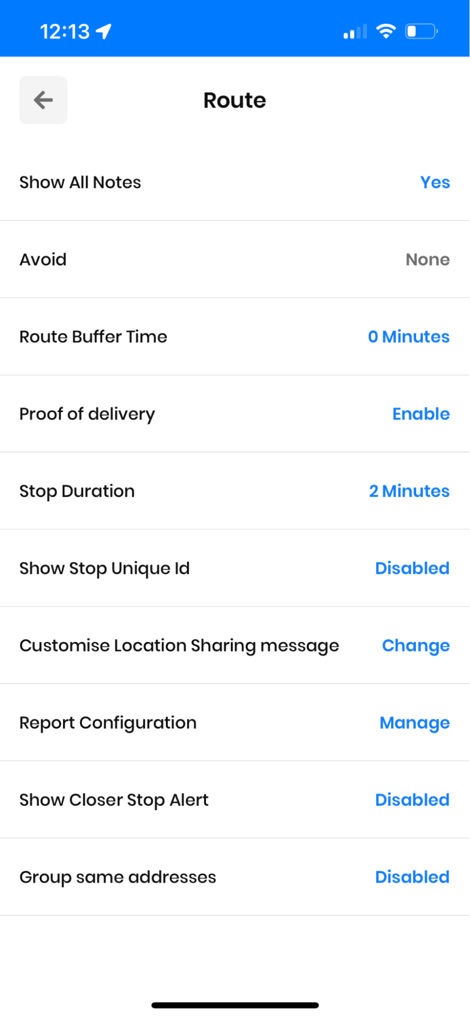 How to enable Proof of Delivery in the Zeo Route Planner, Zeo Route Planner