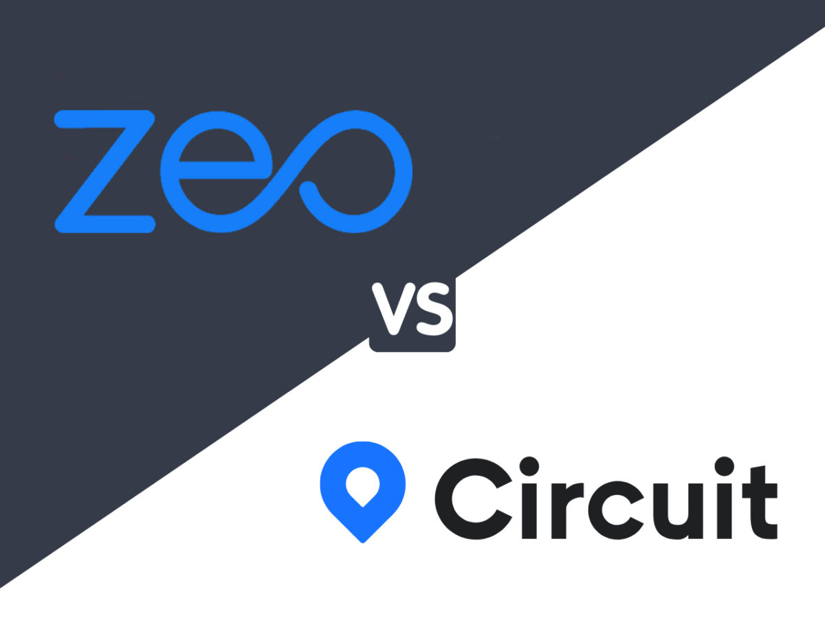 Comparing Zeo Route Planner Vs Circuit 1, Zeo Route Planner