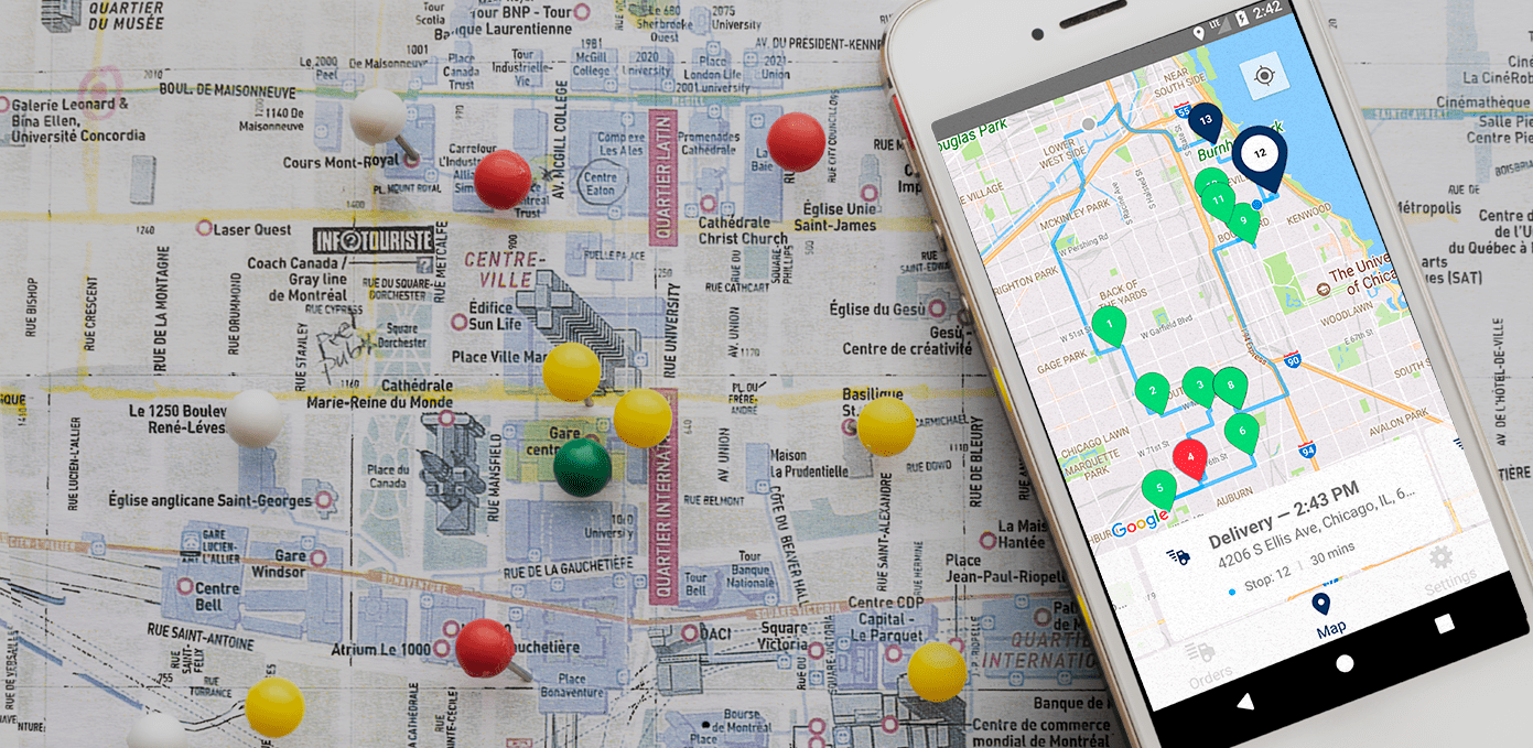 Difference between Google Maps and route optimization software, Zeo Route Planner