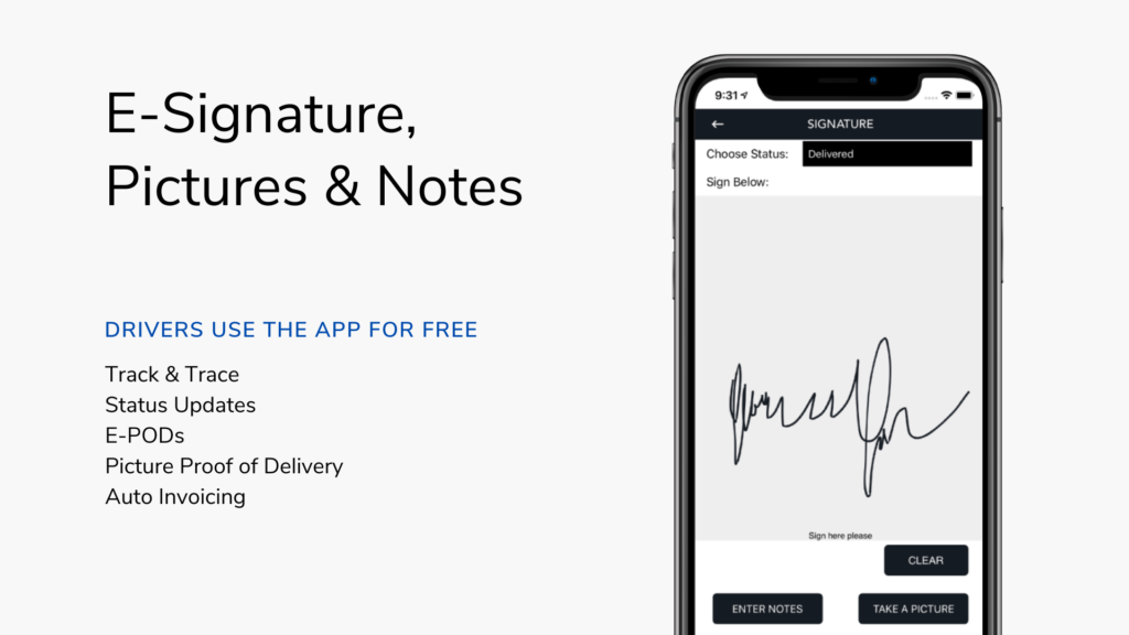 Electronic proof of delivery with the Zeo Route Planner