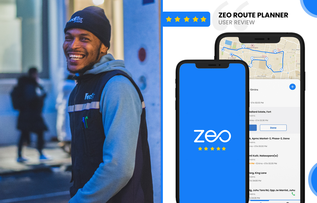 Banner1 i aplikacionit, Zeo Route Planner
