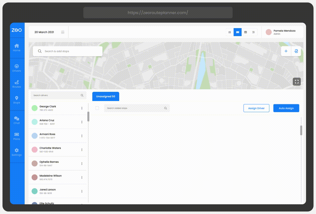 AutoAssignRoutes, Zeo Route Planner