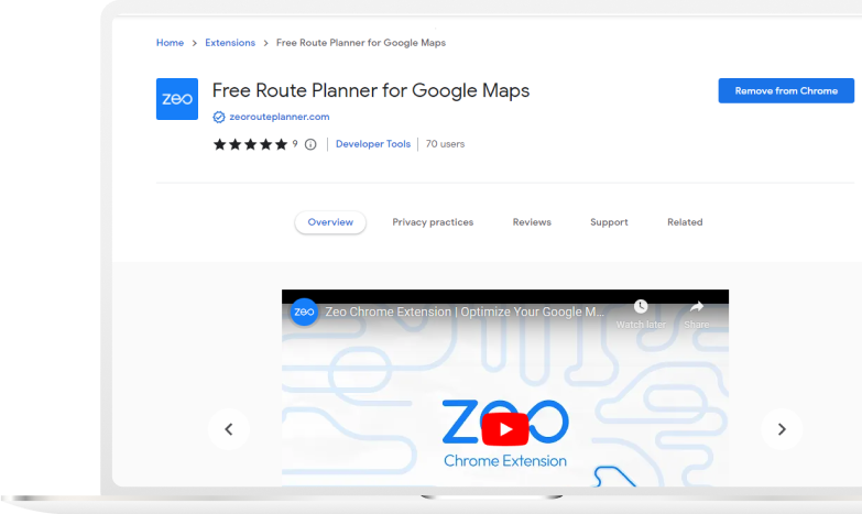 Group 208 1, Zeo Route Planner