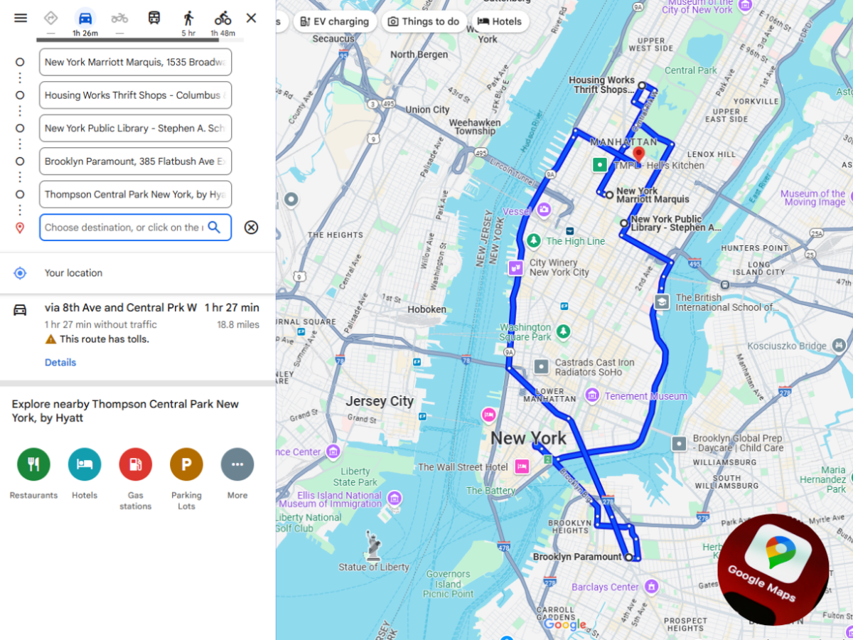 Navigasi Rute Google Maps 2, Perencana Rute Zeo