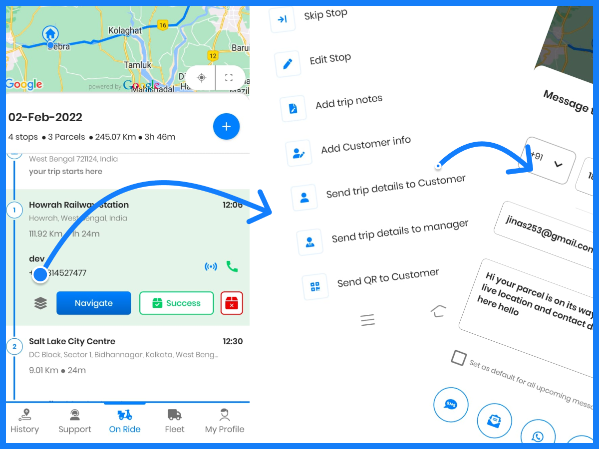 Zeo Route Planner 1, Zeo Route Planner