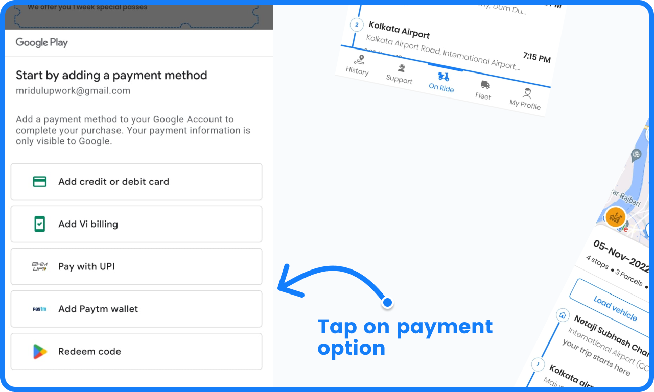 Pay Now, Zeo Route Planner