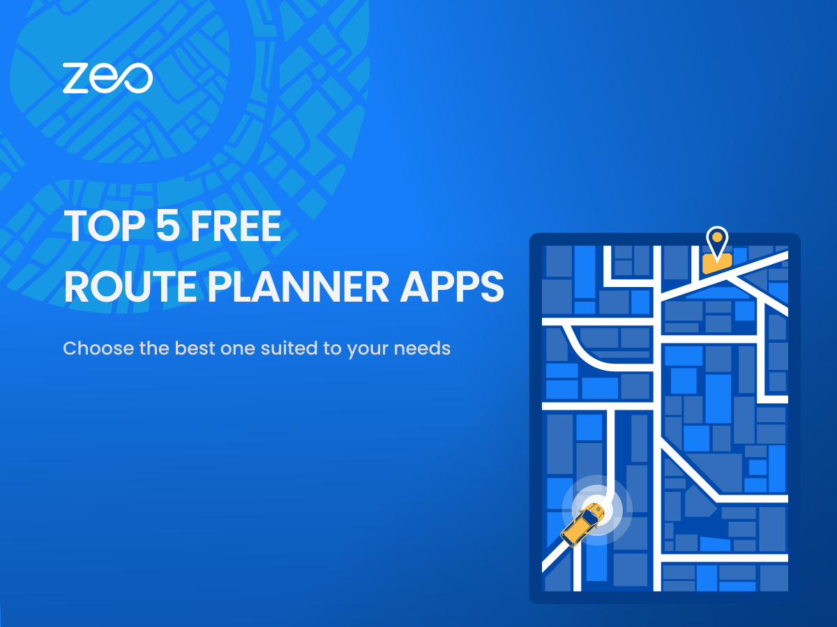 Top 5 der kostenlosen Routenplaner-Apps, Zeo Route Planner
