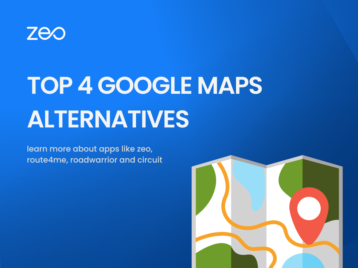 Les 4 millors alternatives de Google Maps per racionalitzar l'entrega de l'última milla, Zeo Route Planner