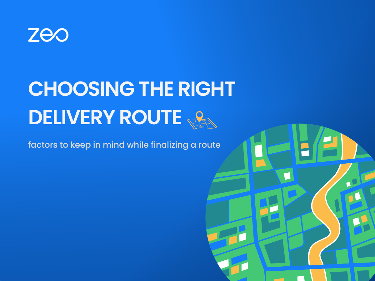Valg af den rigtige leveringsrute, Zeo Route Planner
