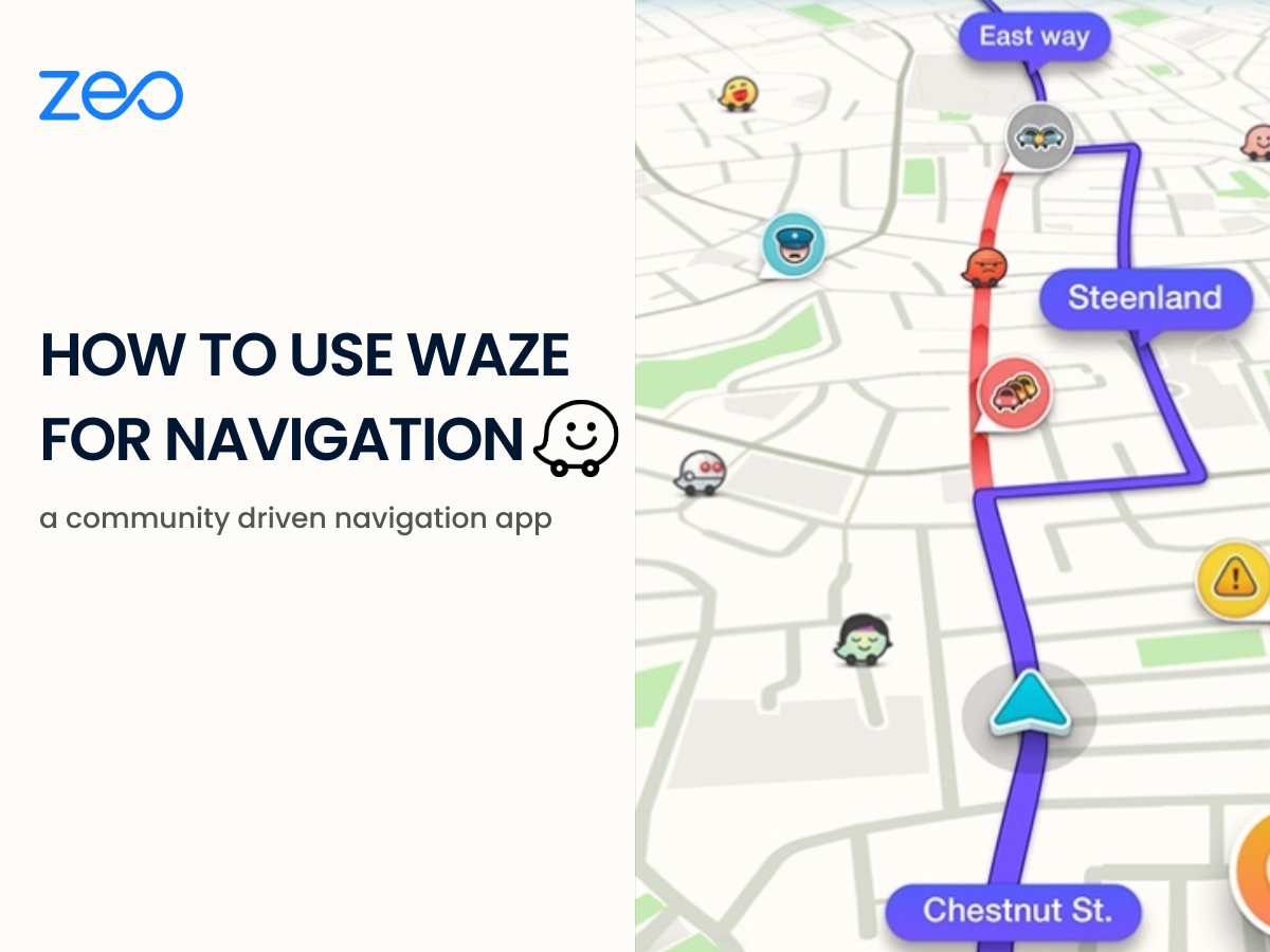 Using Waze For Navigation, Zeo Route Planner