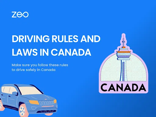 Kanada'da Sürüş Kuralları ve Yasaları, Zeo Route Planner