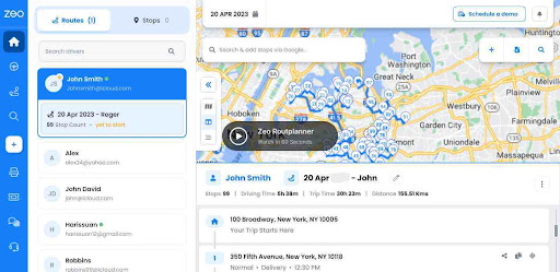 How to Track a Vehicle With Zeo&#8217;s Live Route Tracking?, Zeo Route Planner