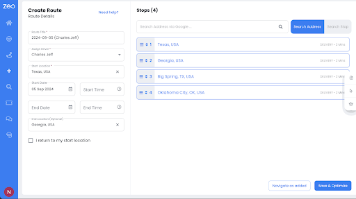 Solve Route Optimization Problem: Use Zeo for Better Routes, Zeo Route Planner