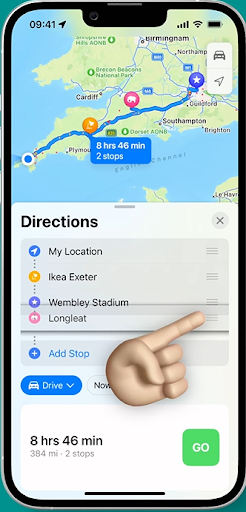 Qanday qilib iPhone-dagi Apple Maps-da ko'p to'xtashli marshrutlarni yaratish mumkin?, Zeo Route Planner