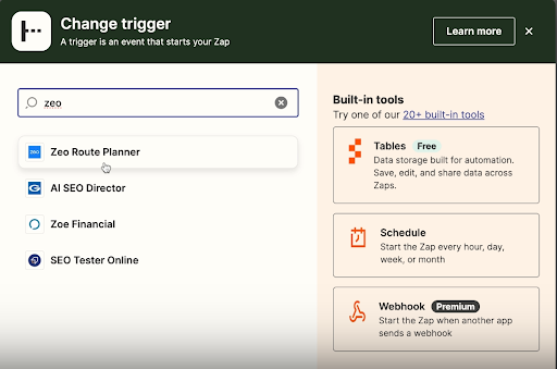 Integrasi Seamless sareng Zapier: Kumaha Zeo Bisa Ningkatkeun Operasi Pangiriman Anjeun, Nu Ngarencana Rute Zeo
