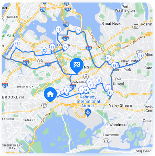 Aumenta l'efficienza operativa con un efficace monitoraggio del percorso di consegna in tempo reale, Zeo Route Planner