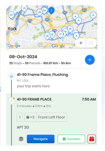 Attain Perfect Parcel Management with Zeo’s Mobile App, Zeo Route Planner