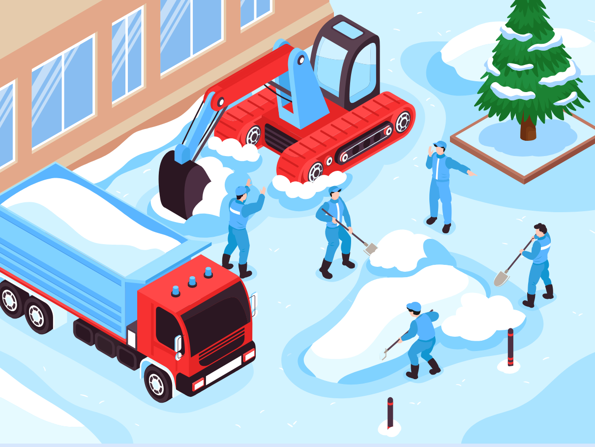 Snow Plowing Logistics