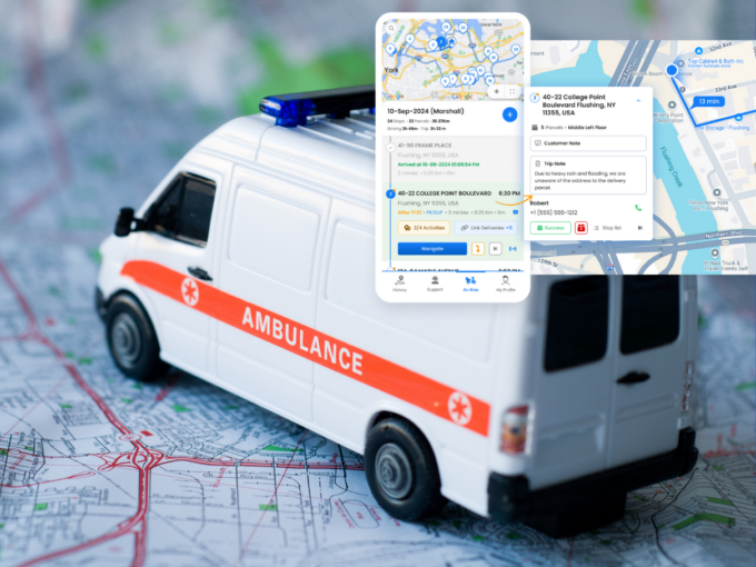 Ambulances Route Optimization