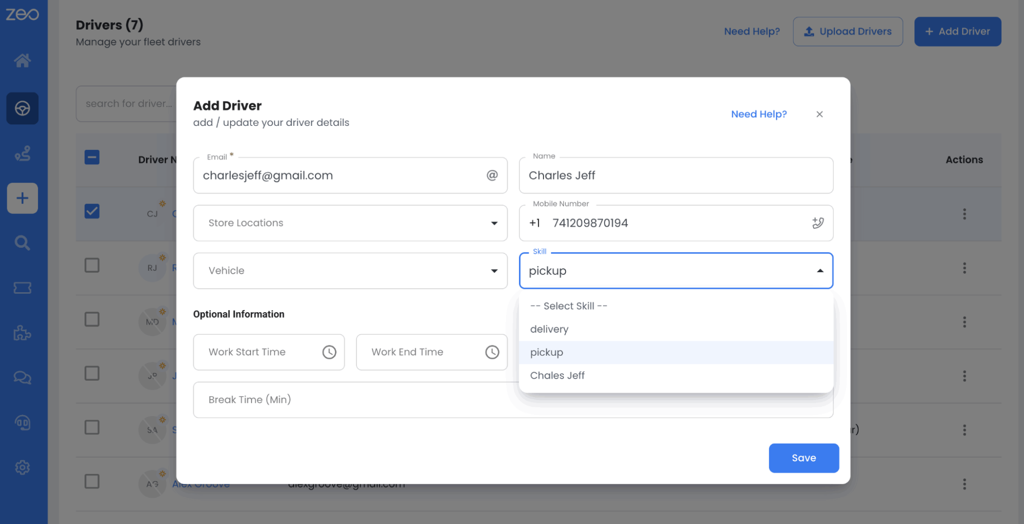 How to Assign Stops to Drivers Based on Their Skills?, Zeo Route Planner