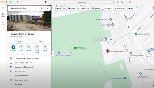 Jak narysować okrąg odległości w Mapach Google, Zeo Route Planner