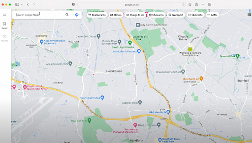 Jak narysować okrąg odległości w Mapach Google, Zeo Route Planner