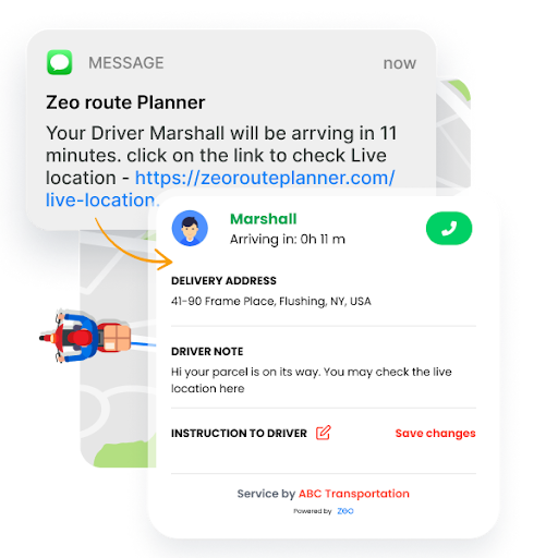 Zeo’s Real-Time Messaging System: Smarter Delivery Communication at Scale, Zeo Route Planner