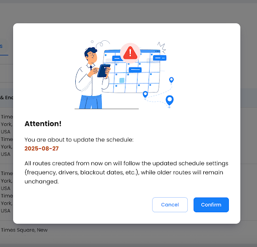 Zeo présente la fonctionnalité de planification d'itinéraires récurrents, Zeo Route Planner
