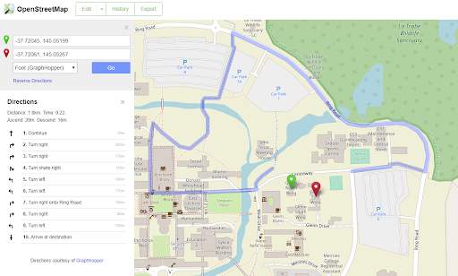 Guide d'itinéraire OpenStreetMap&nbsp;: alternative gratuite à l'API Google Maps, Zeo Route Planner