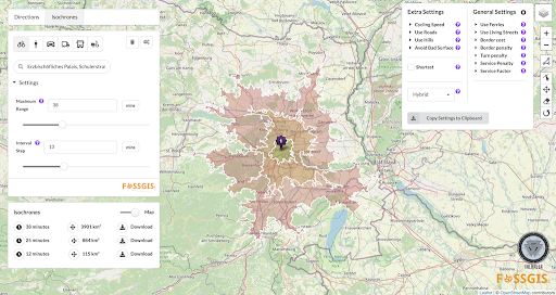 Guide d'itinéraire OpenStreetMap&nbsp;: alternative gratuite à l'API Google Maps, Zeo Route Planner