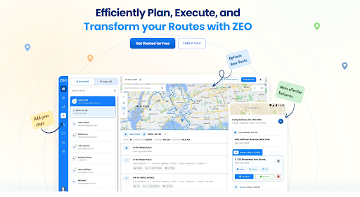 Päť najlepších aplikácií a softvéru pre plánovanie trás nákladných vozidiel, Zeo Route Planner