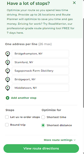 How to Optimize Multi-Stop Routes using MapQuest Route Planner, Zeo Route Planner