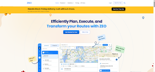 Software de sistema de despacho: características, beneficios y mejores soluciones, Zeo Route Planner