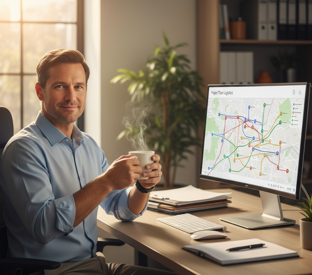 2026 02 17 Construction Site Portable Toilet Logistics Featured, Zeo Route Planner