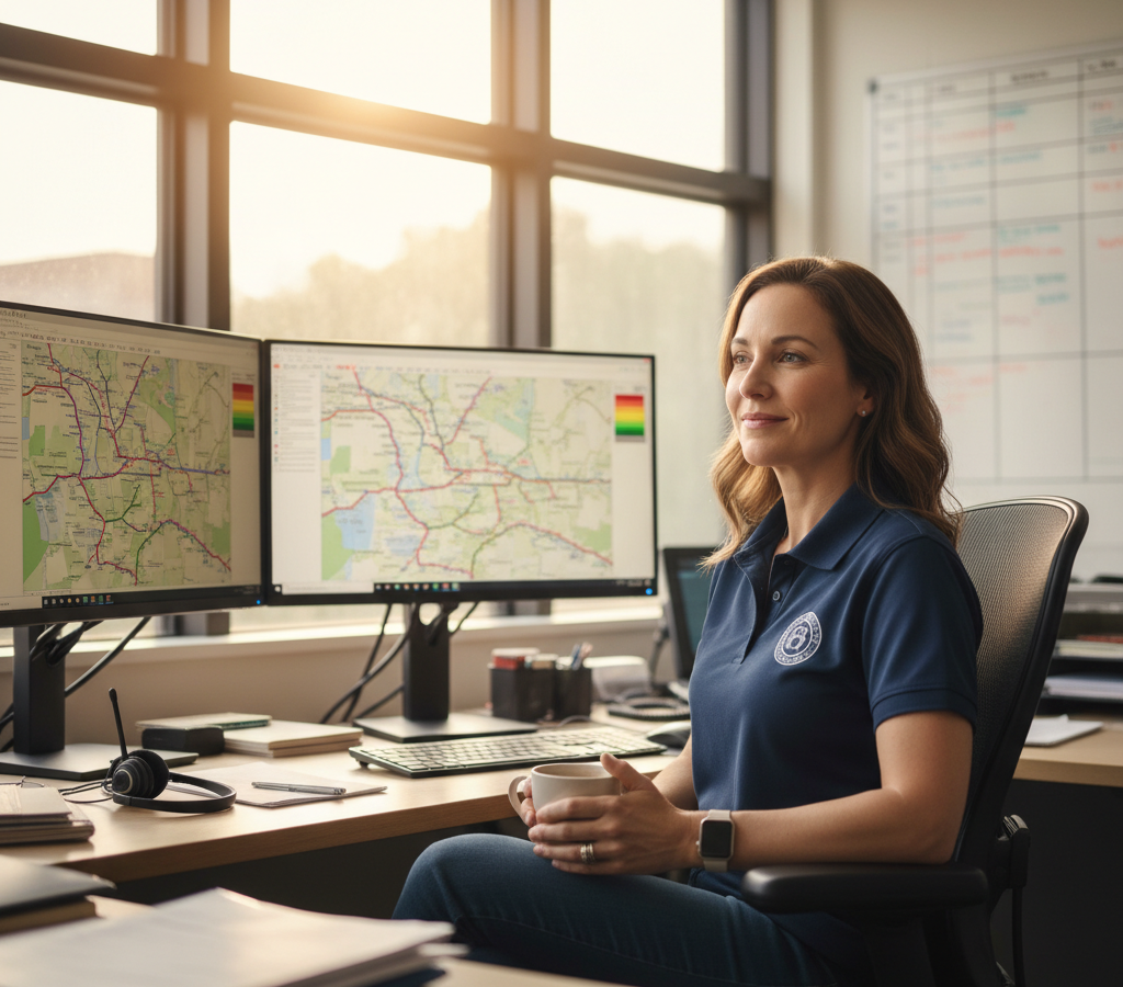 2026 02 17 Come pianificare il ritiro dei container scarrabili Efficie Featured, Zeo Route Planner