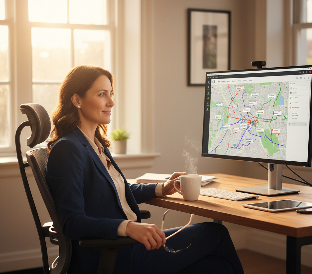 25/02/2026 Comment réduire le temps de trajet des agents immobiliers&nbsp;? (À la une&nbsp;: Zeo Route Planner)