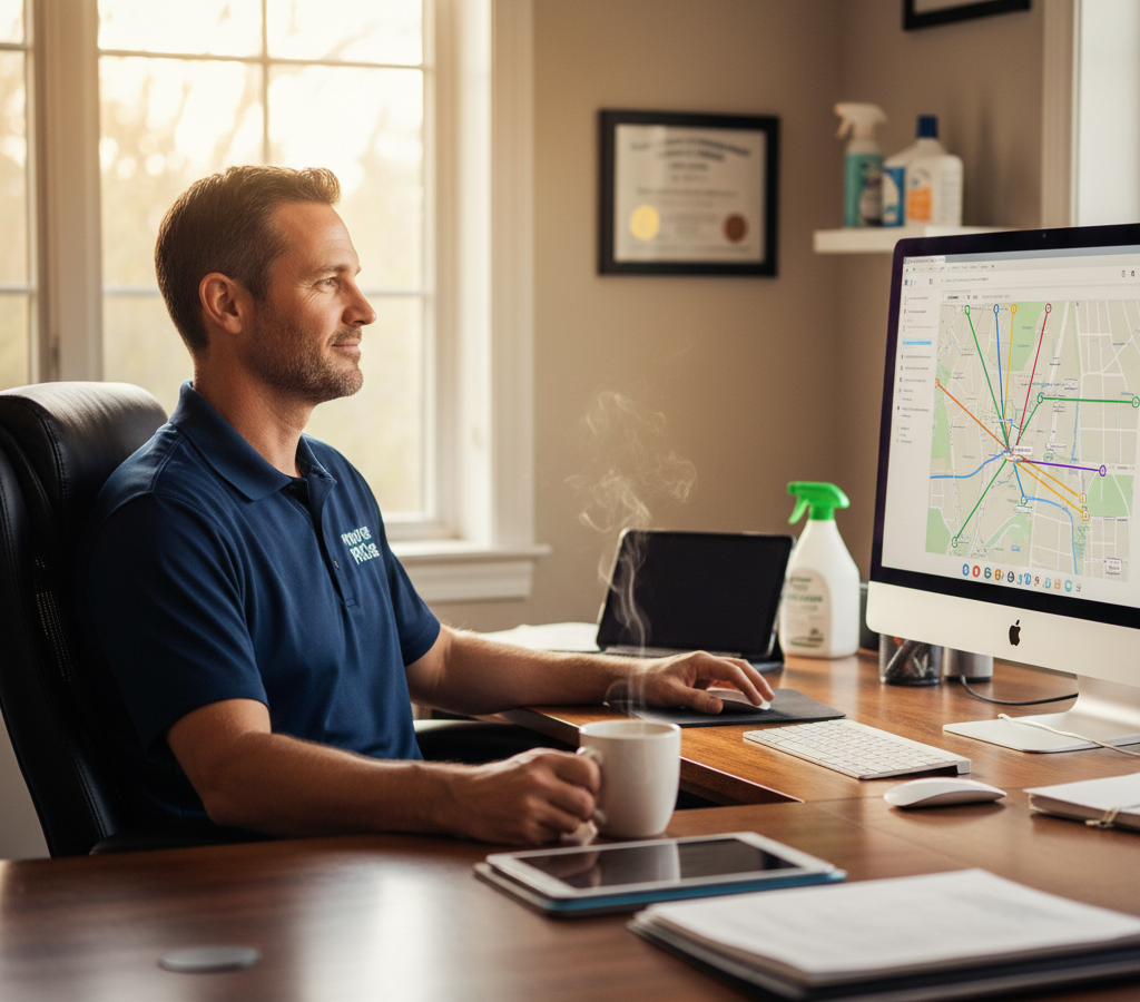 2026 03 21 How To Optimize Pressure Washing Routes Featured, Zeo Route Planner