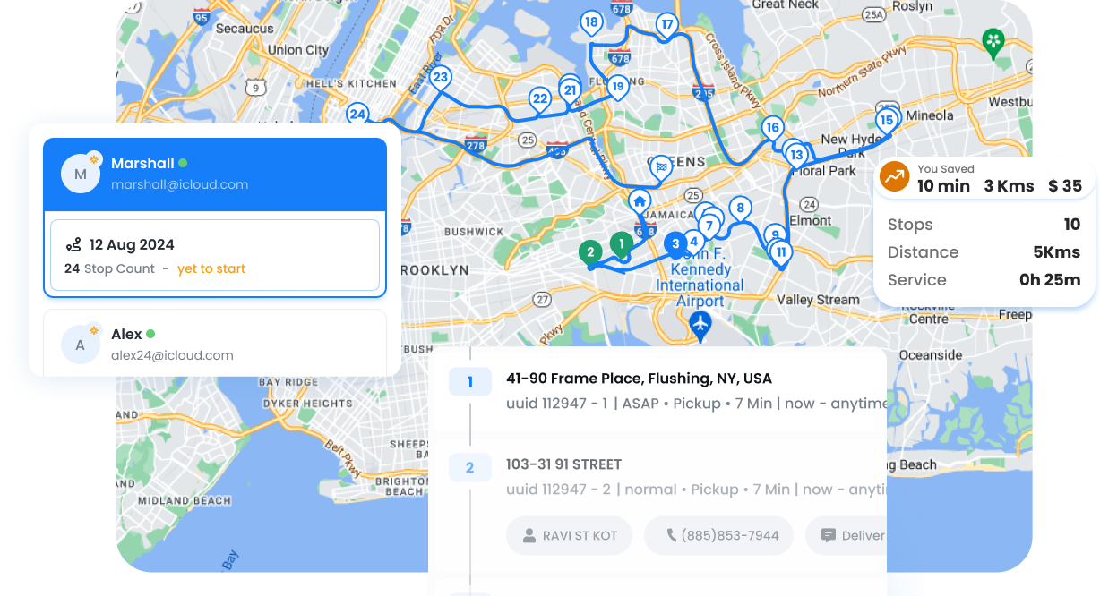 Optimalizace trasy Zeo Feature 1, Plánovač tras Zeo