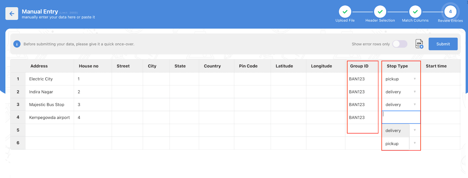 Wéi ee verlinkt Liwwerungen fir eng méi intelligent Streckenplanung an Zeo, Zeo Route Planner benotzt