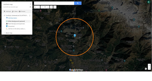 Ahoana ny fomba fanaovana radius amin'ny Google Maps miaraka amin'ny My Maps & Circle Plot?, Zeo Route Planner