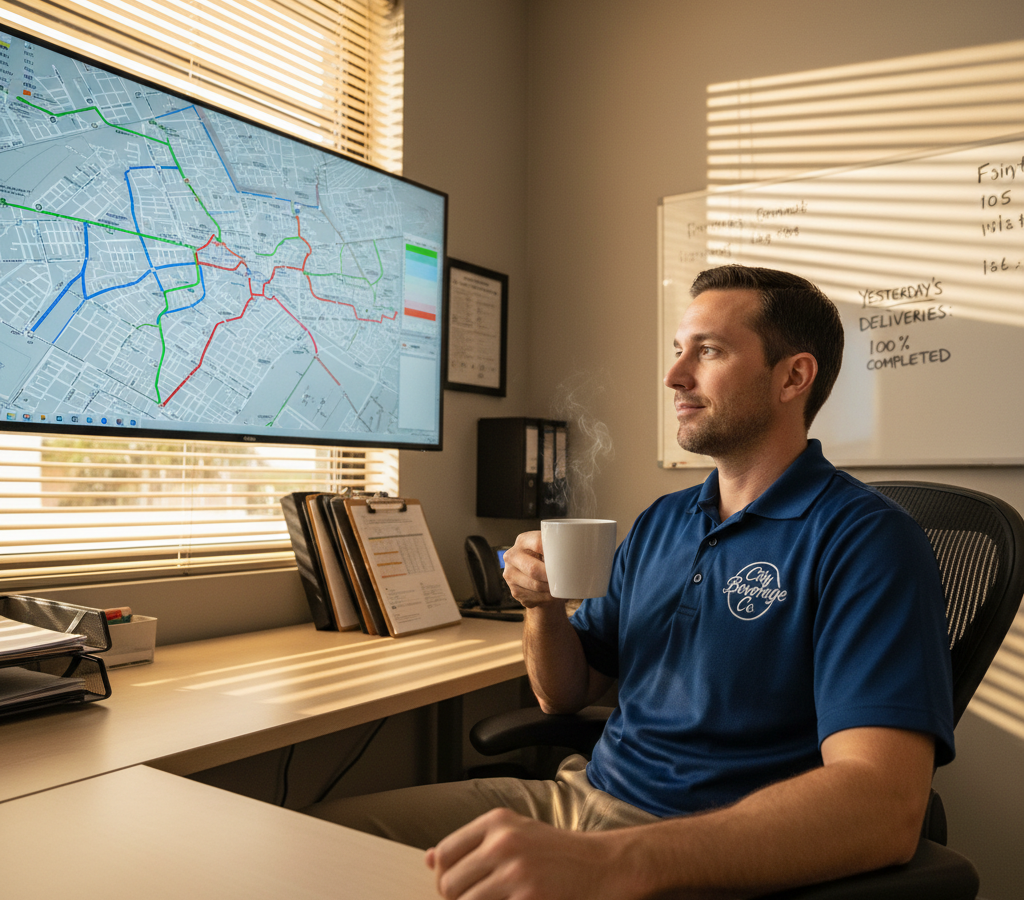 2026 05 24 Beverage Distribution Merchandising Efficiency Featured, Zeo Route Planner