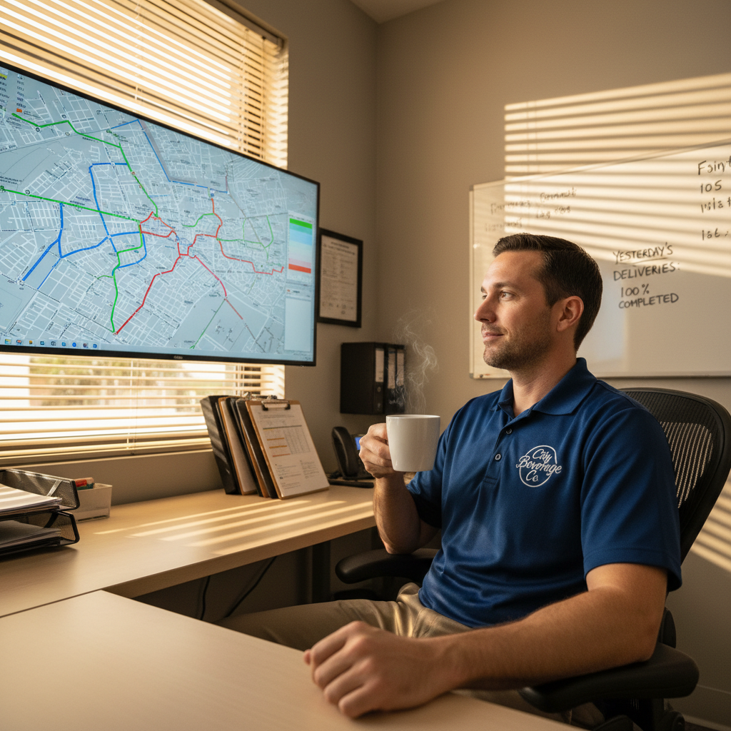 2026 05 24 Beverage Distribution Merchandising Efficiency Featured, Zeo Route Planner