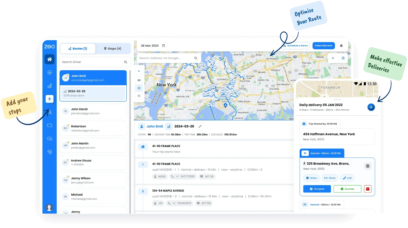How Live Fleet Tracking Can Transform Your Delivery Operations, Zeo Route Planner