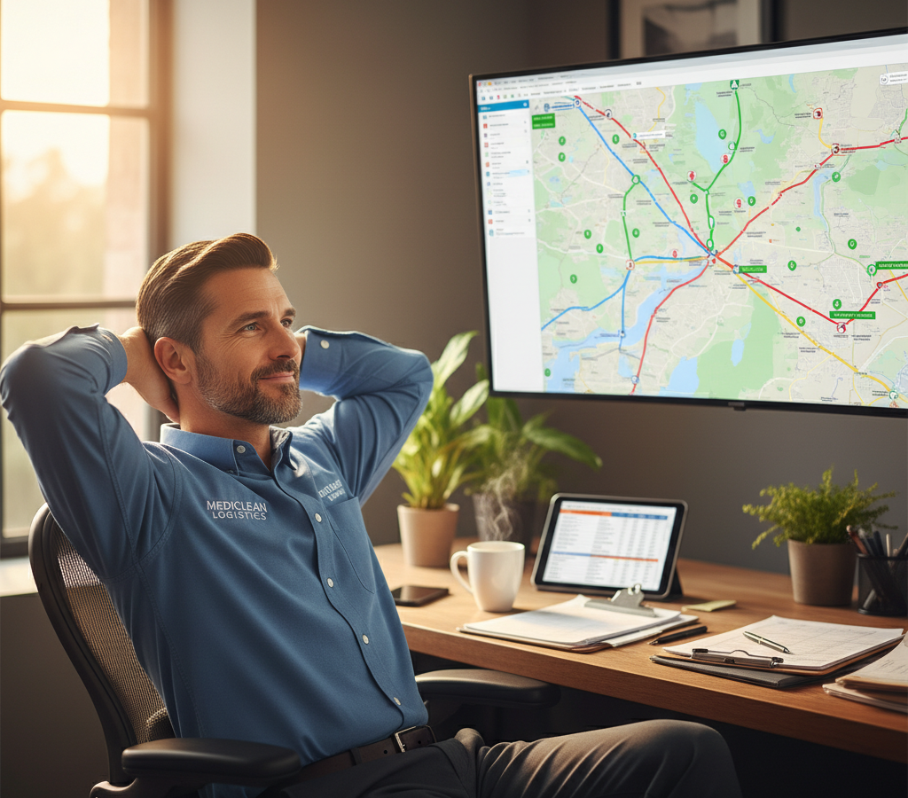 2026 06 01 Hospital Linen Delivery Scheduling Challenges Featured, Zeo Route Planner